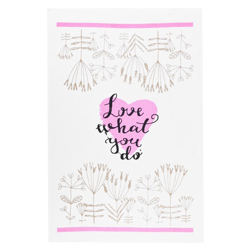 kuchynské utierky so srdiečkami