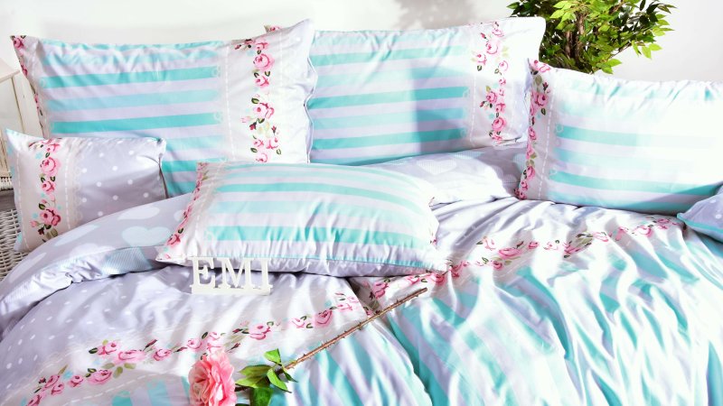 obliecky bavlnene modre