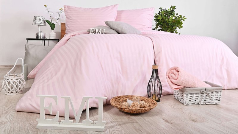 Ruzove damaskove obliecky