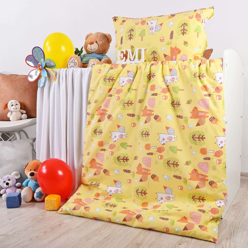 zlte obliecky do postielky