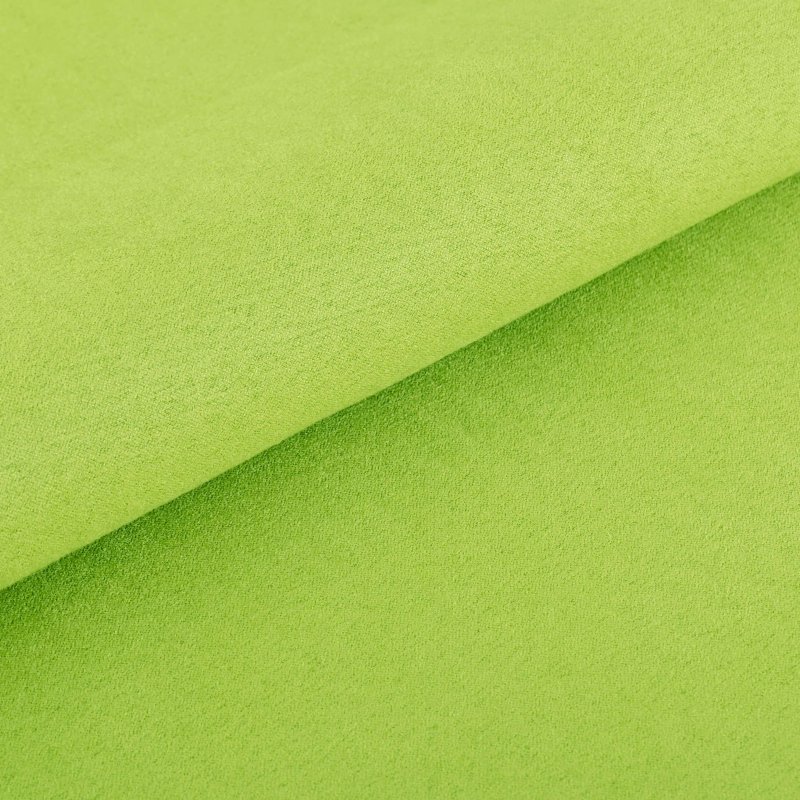 zelená semišová látka