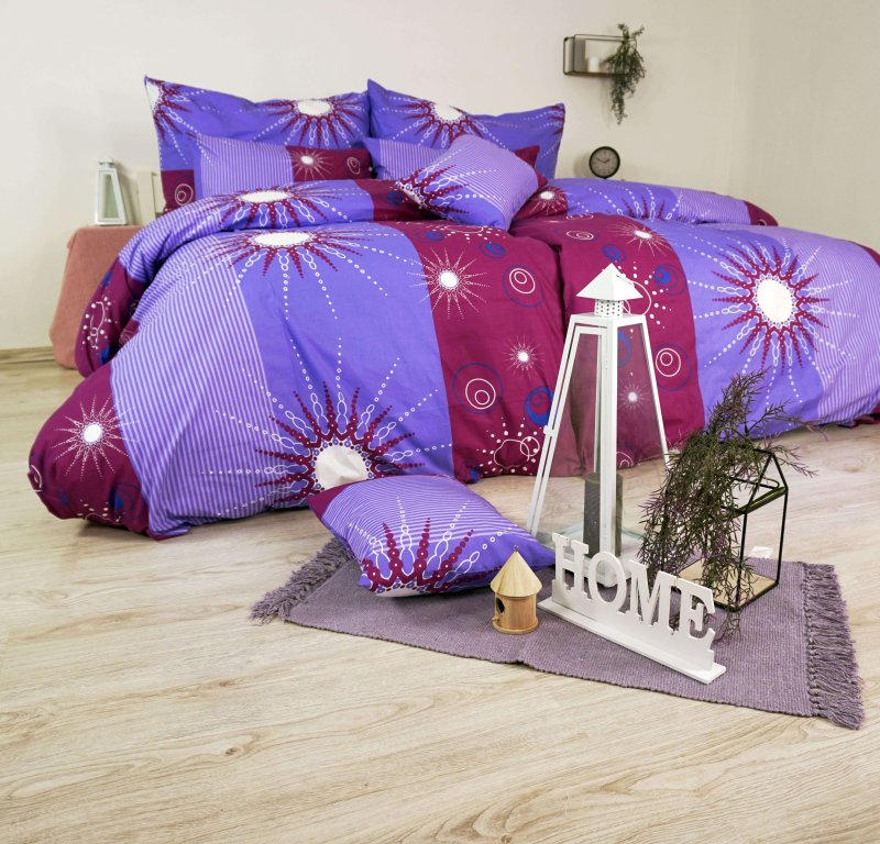 postelne obliecky fialove