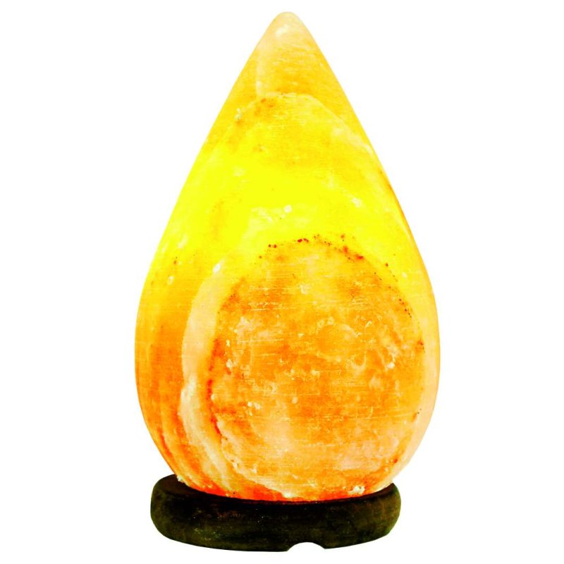 Soľná lampa plameň