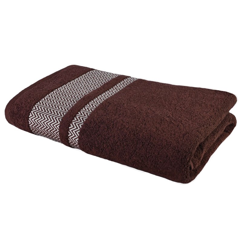 hneda bavlnena osuska tmavohneda