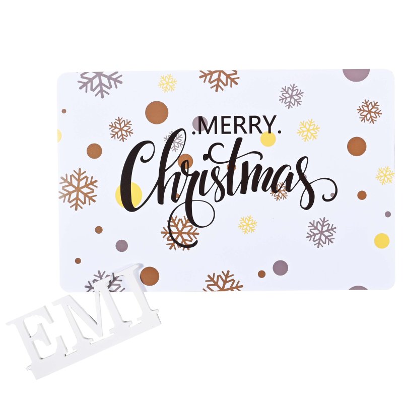 podložka pod tanier Merry Christmas