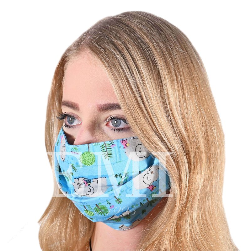 bavlnené rúško s detským motívom