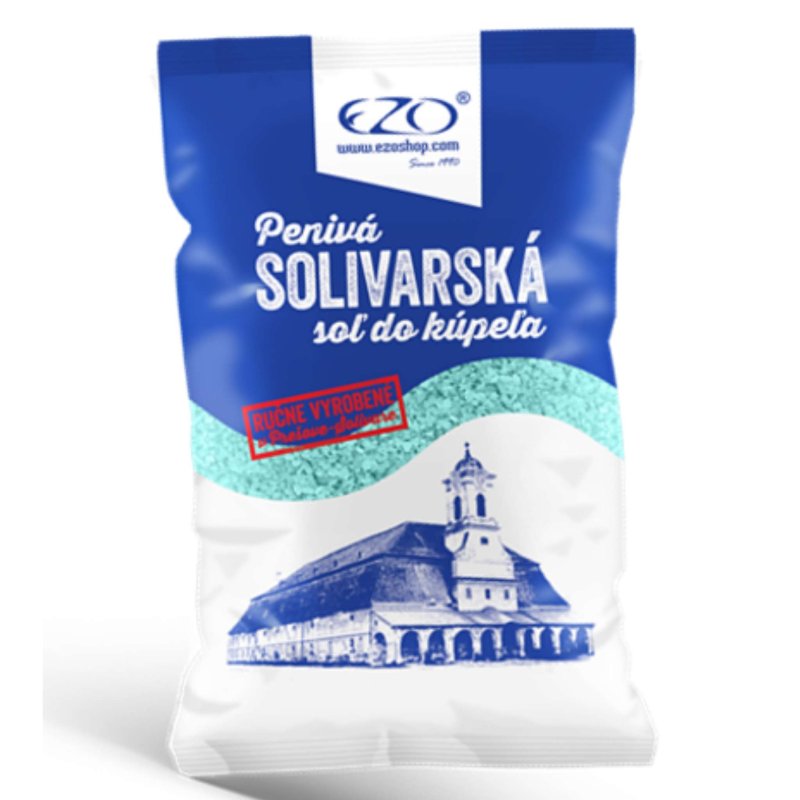 penivá soľ do kúpeľa 1 kg