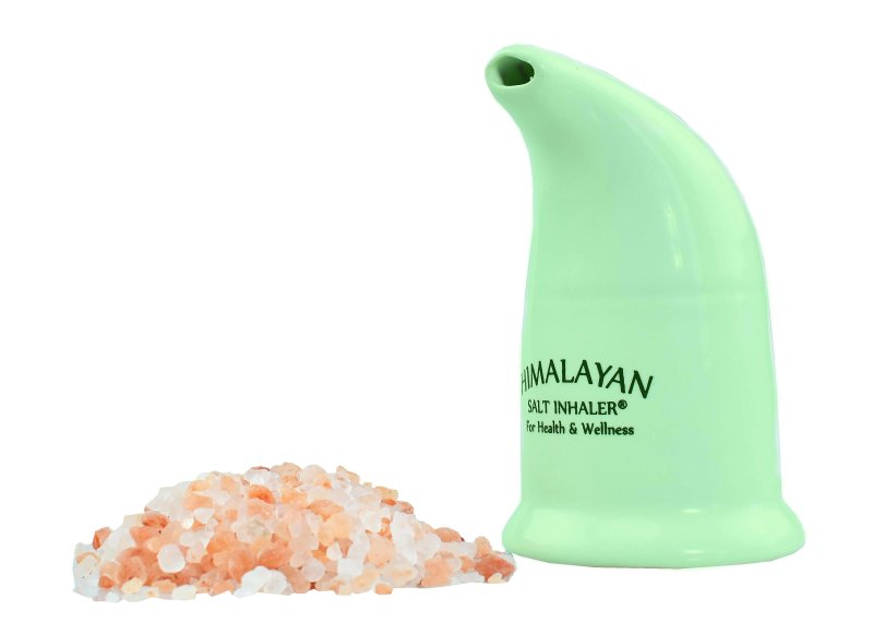 Soľný inhalátor zelený