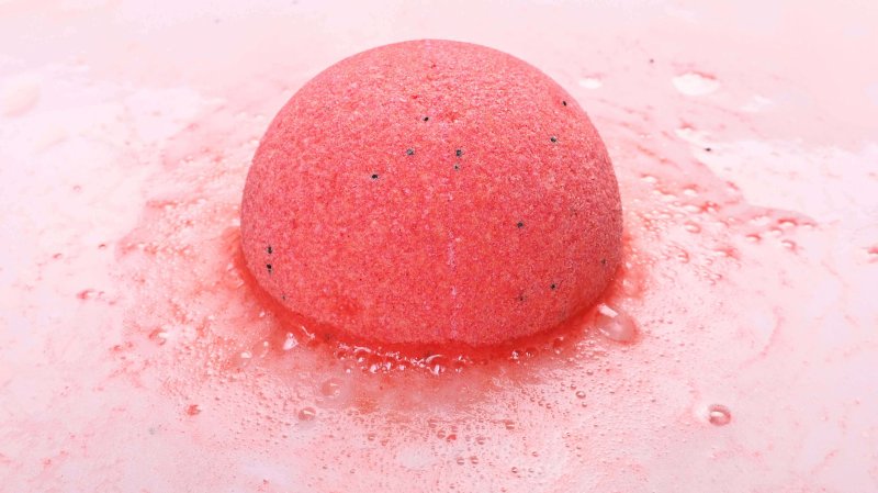 šumivá guľa do kúpeľa