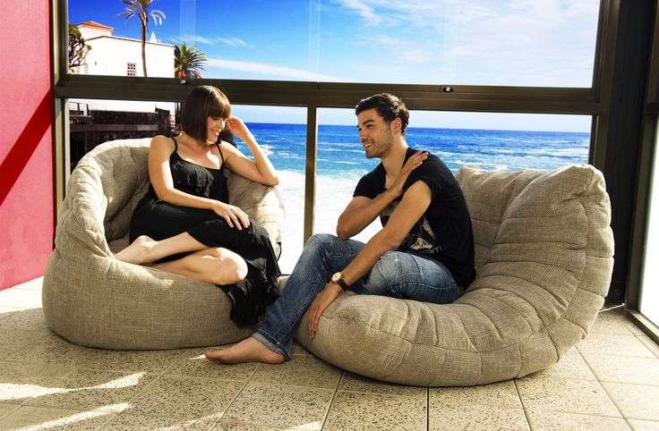 náplň do sedacích vakov