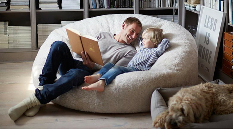 náplň do sedacích vakov