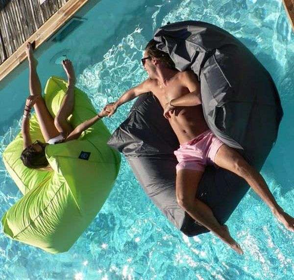 náplň do sedacích vakov